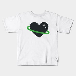 Aromantic Pride Heart Kids T-Shirt